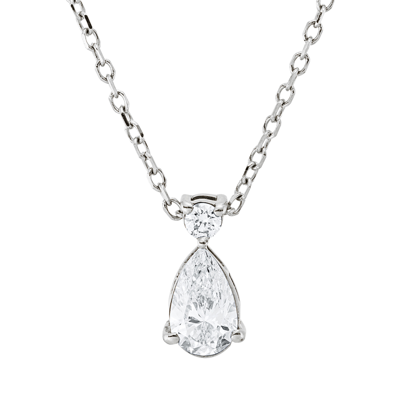 Modern Woman Collier Weißgold 18kt 0,34ct