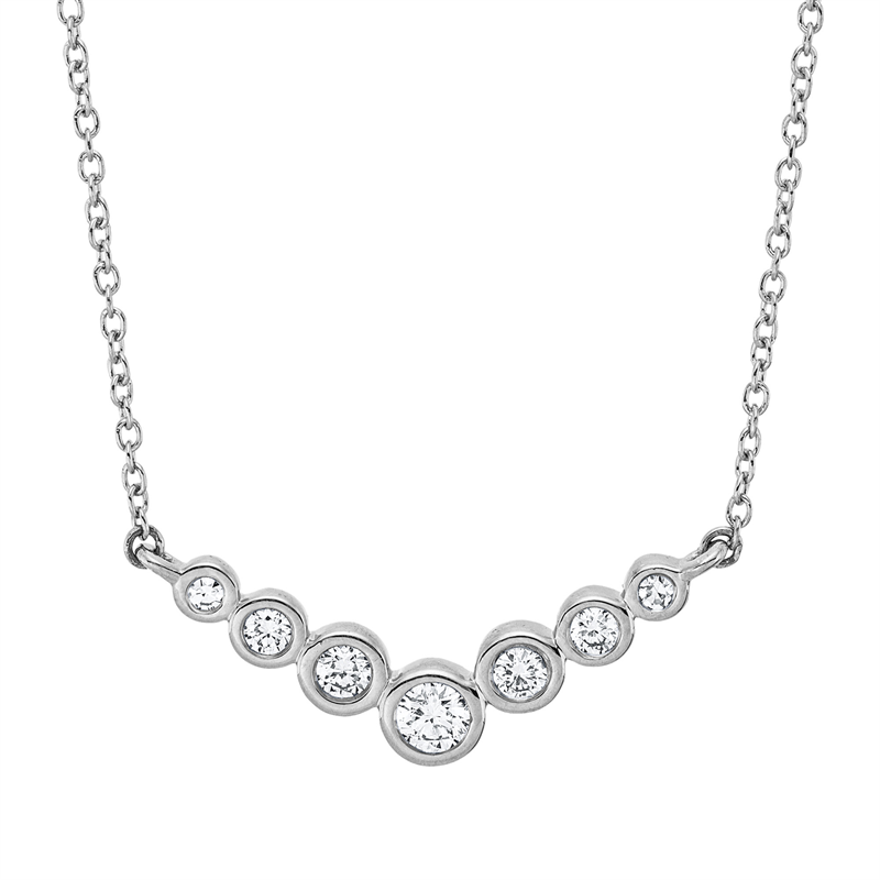 Modern Woman Collier Gelbgold 18kt 0,19ct