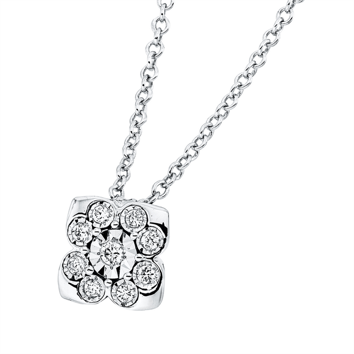 Modern Woman Collier Weißgold 18kt Ref-4Q138