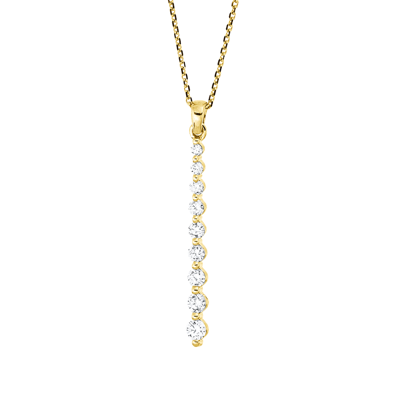 Modern Woman Collier Gelbgold 18kt Ref-4Q146