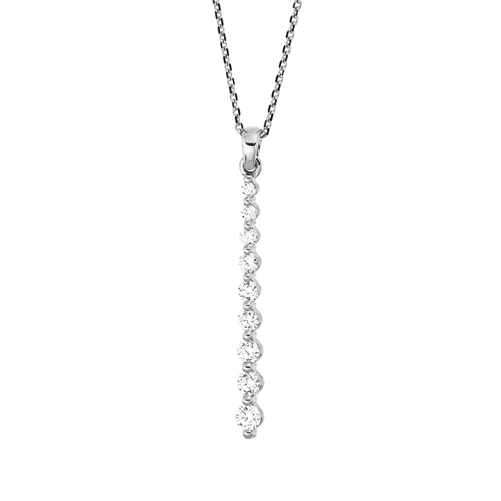 Modern Woman Collier Weißgold 18kt Ref-4Q146