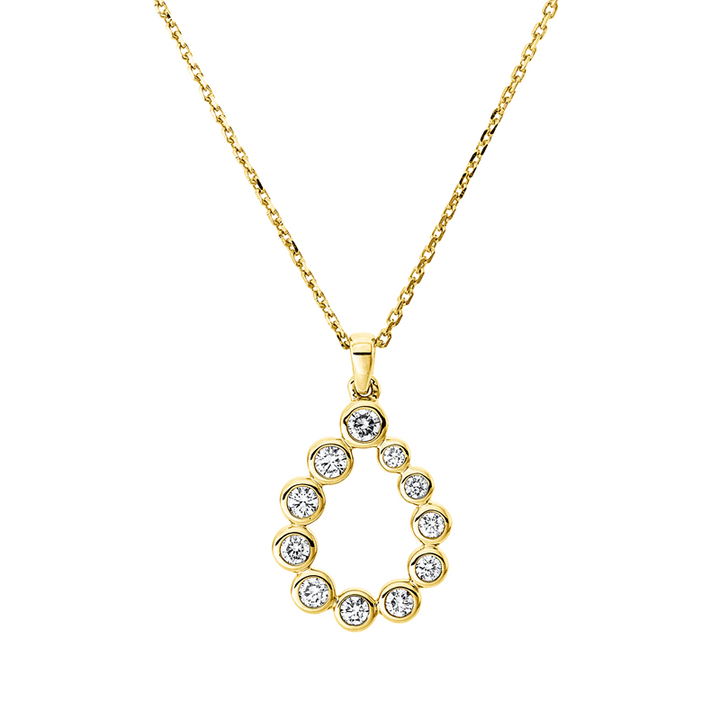 Modern Woman Collier Gelbgold 18kt Ref-4Q147