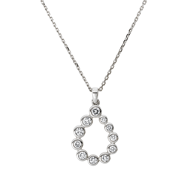 Modern Woman Collier Weißgold 18kt Ref-4Q147