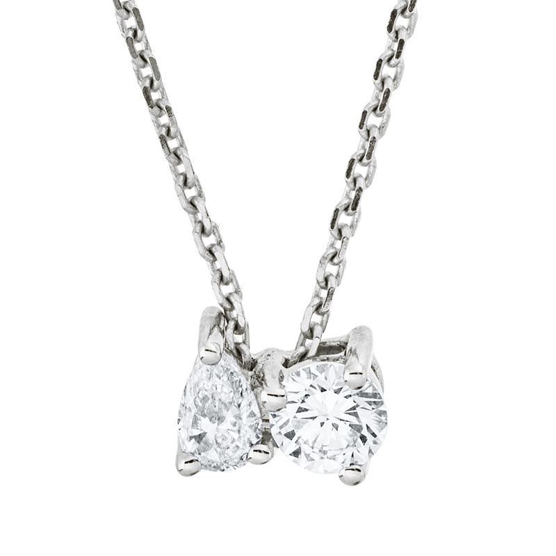 Modern Woman Collier Weißgold 18kt Ref-4Q161