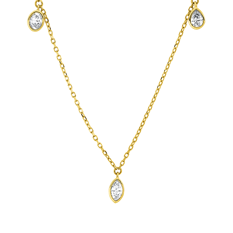 Modern Woman Collier Gelbgold 18kt Ref-4Q163