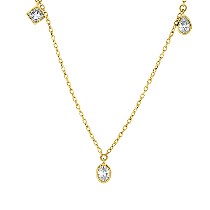 Modern Woman Collier Gelbgold 18kt Ref-4Q173