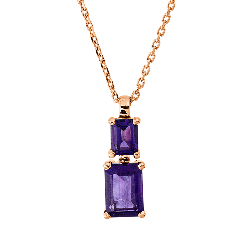 Farbstein Fashion Collier Rotgold 18kt