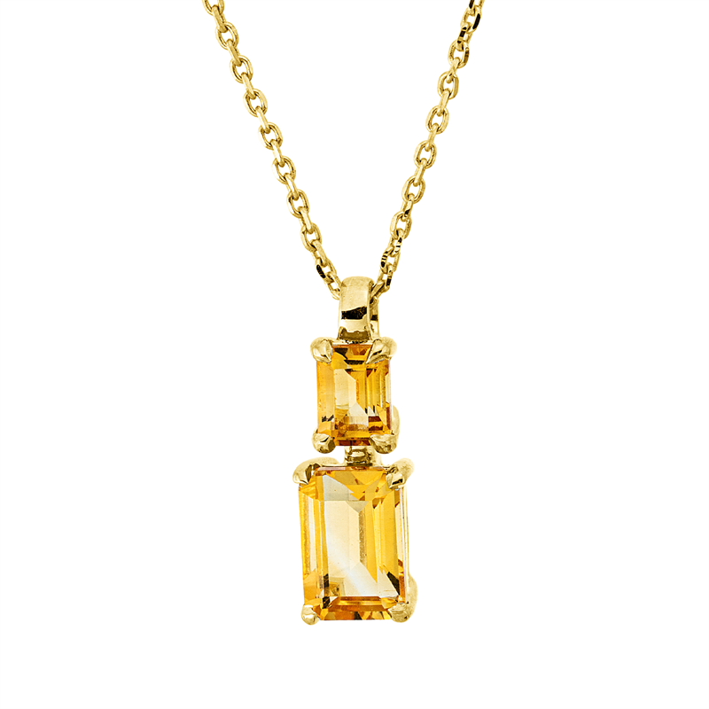 Farbstein Fashion Collier Gelbgold 18kt