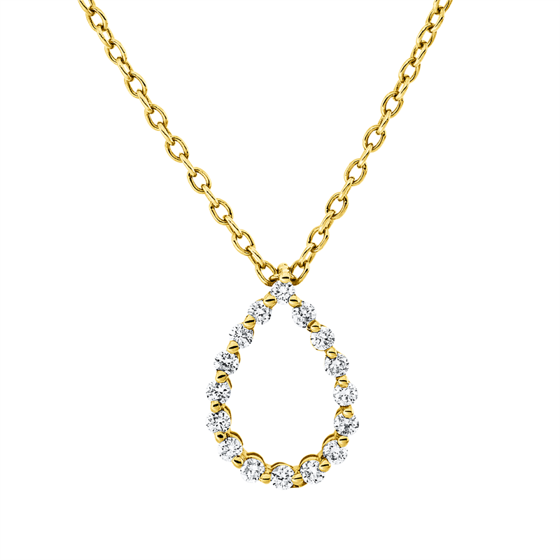 Symbol Collier Weißgold 18kt 0,17ct