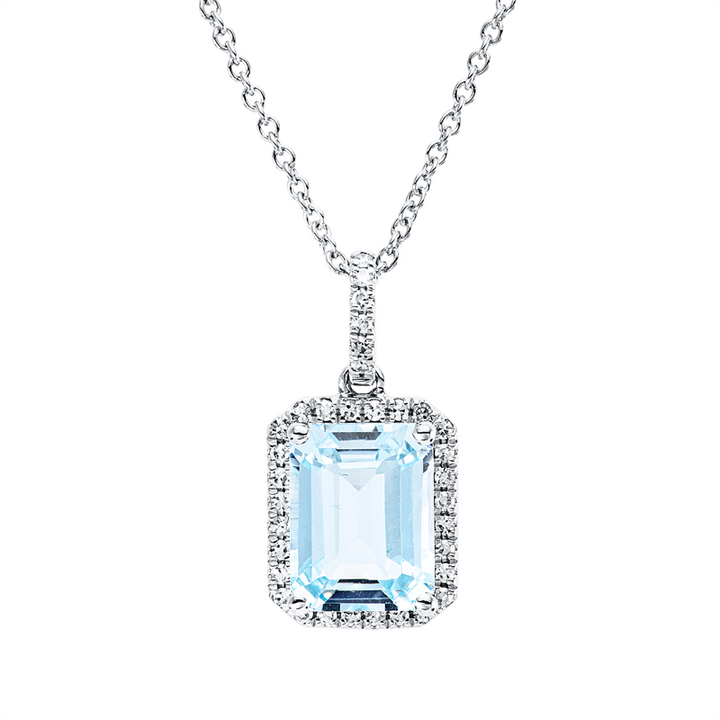 Farbstein Fashion Collier Weißgold 18kt Ref-4Q328