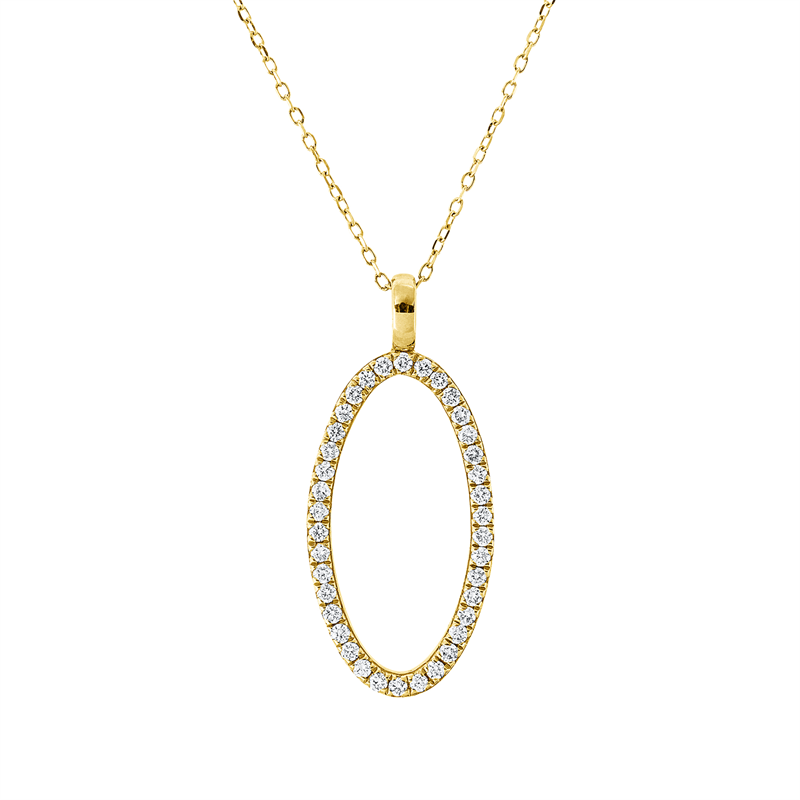 Modern Woman Collier Gelbgold 18kt Ref-4Q329