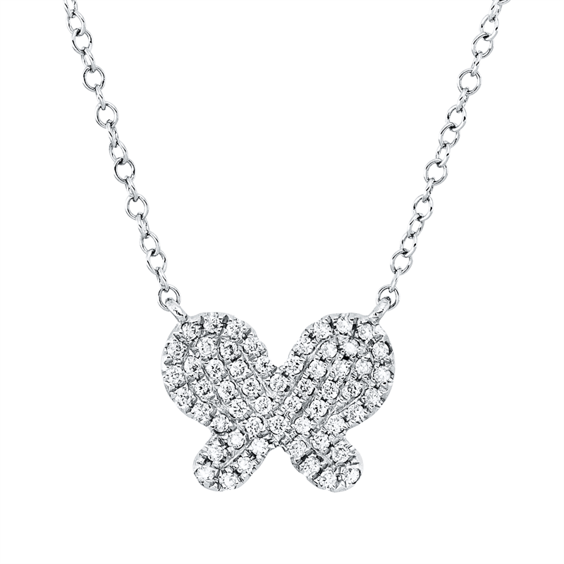 Tier Collier Weißgold 18kt 0,14ct