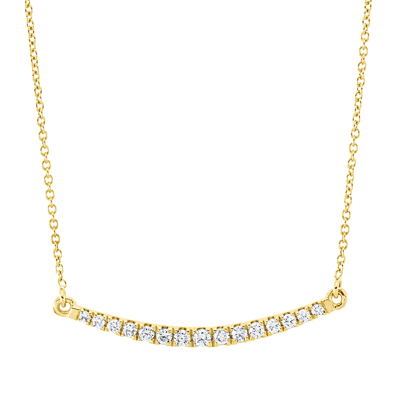 Modern Woman Collier Weißgold 18kt 0,11ct