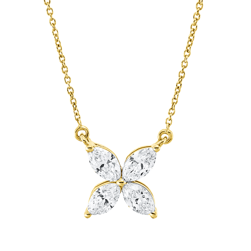 Modern Woman Collier Gelbgold 18kt 0,5ct