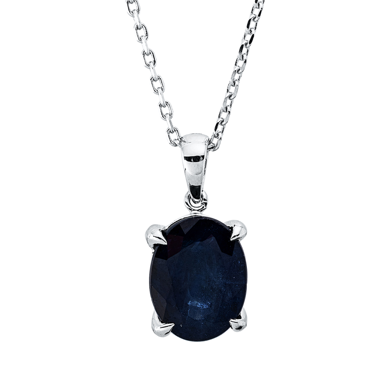 Farbstein Classic Collier Weißgold 18kt Ref-4Q428