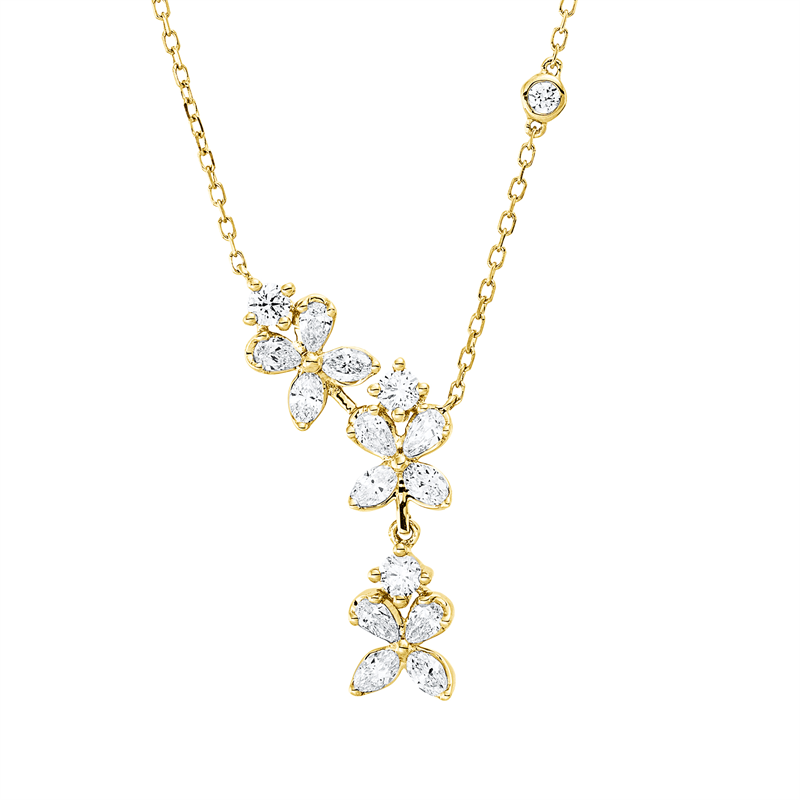 Modern Woman Collier Gelbgold 18kt 0,67ct
