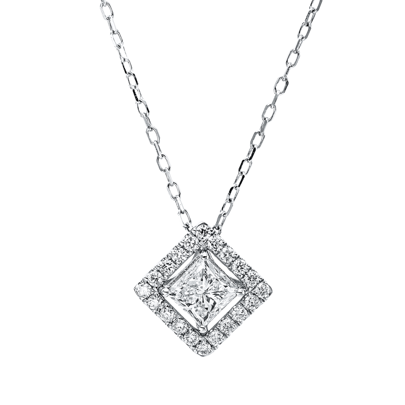 Modern Woman Collier Weißgold 18kt 0,92ct