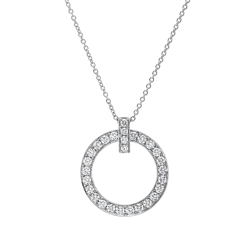 Modern Woman Collier Weißgold 18kt Ref-4Q614