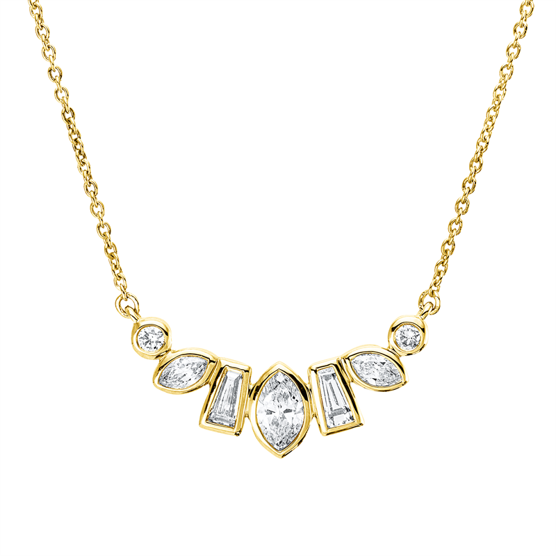Modern Woman Collier Gelbgold 18kt Ref-4Q799