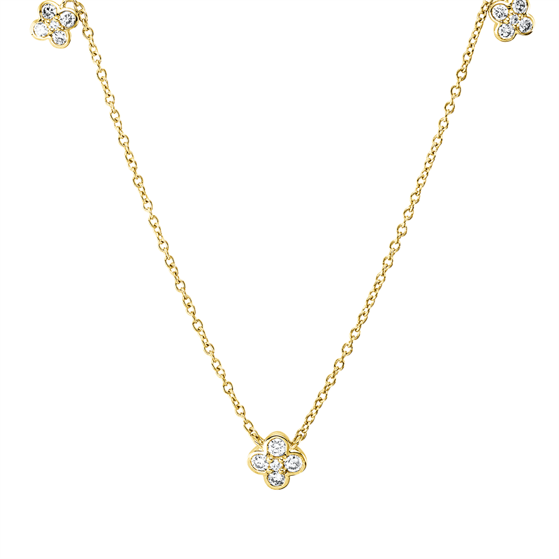 Modern Woman Collier Weißgold 18kt 0,34ct