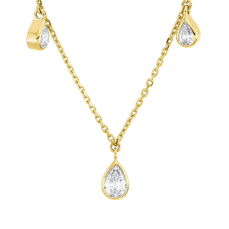 Modern Woman Collier Gelbgold 18kt 1ct