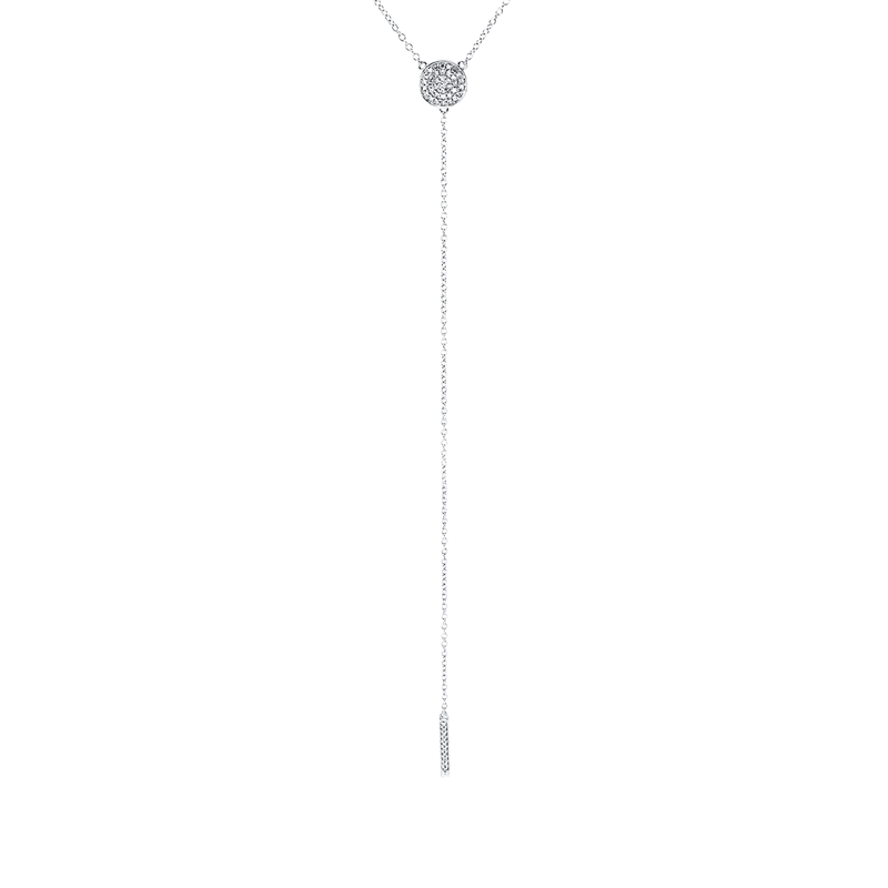 Modern Woman Collier Weißgold 18kt 0,1ct