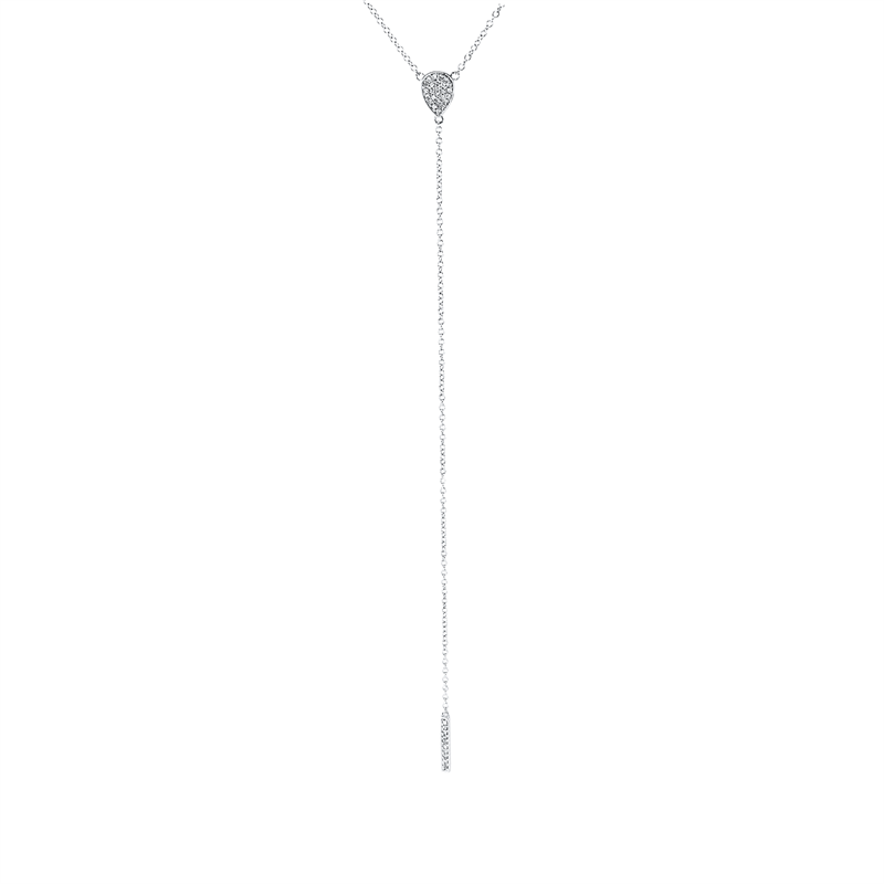 Modern Woman Collier Weißgold 18kt 0,08ct