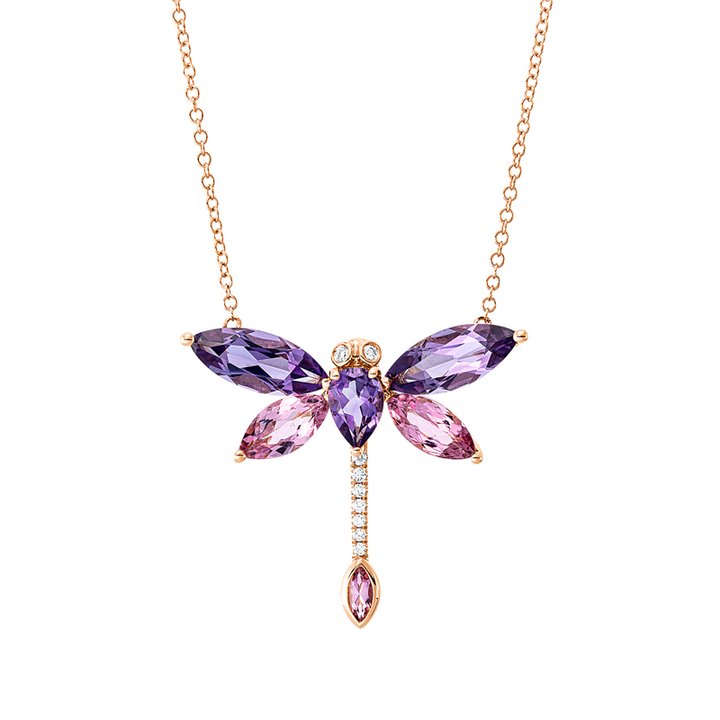 Tier Collier Rotgold 18kt Ref-4R042