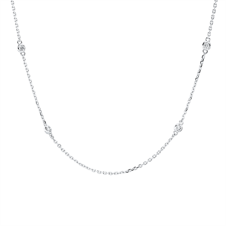Modern Woman Collier Weißgold 18kt Ref-4R054