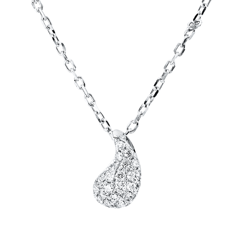 Modern Woman Collier Weißgold 18kt 0,25ct