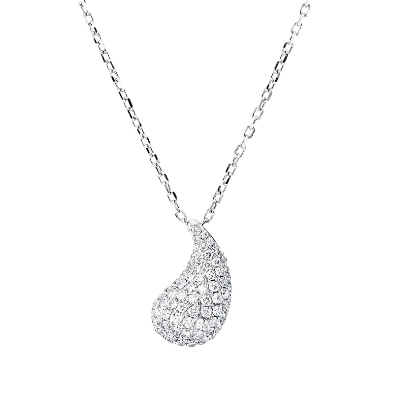 Modern Woman Collier Weißgold 18kt 0,77ct