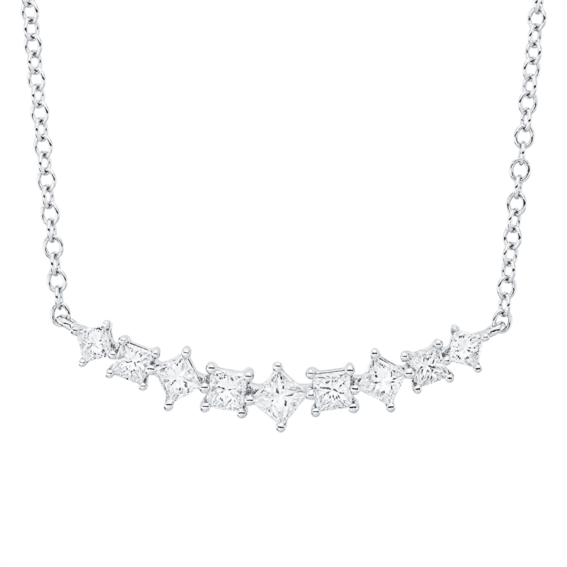 Modern Woman Collier Weißgold 14kt 0,66ct