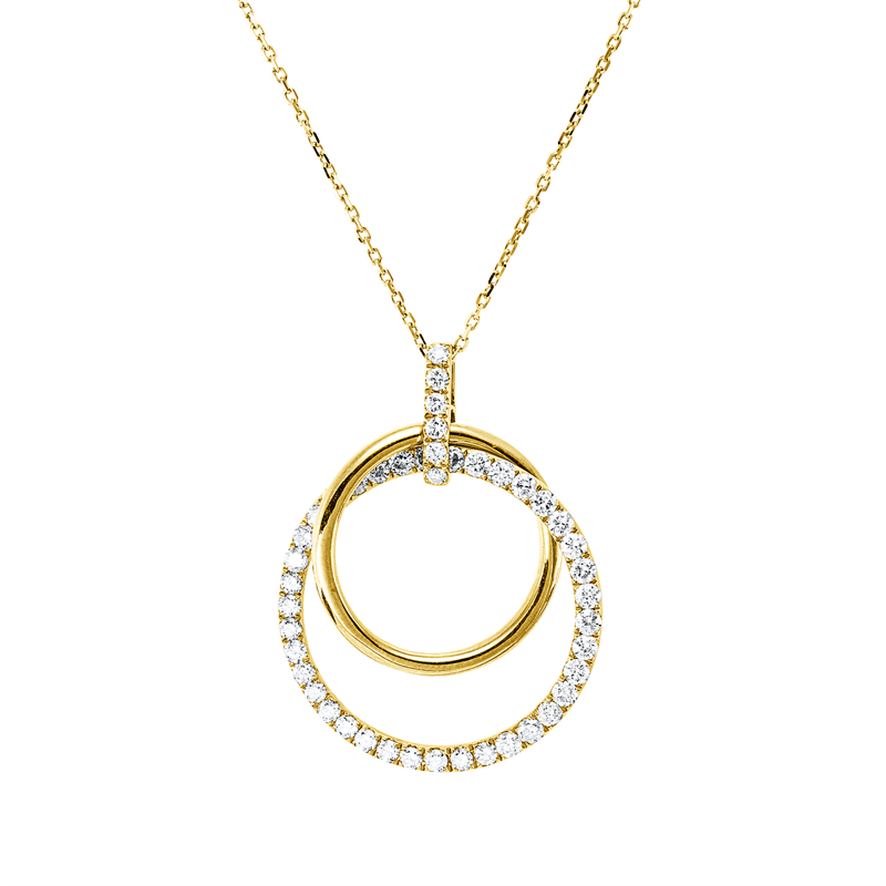 Modern Woman Collier Gelbgold 18kt 1,15ct