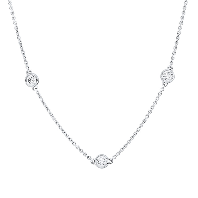 Modern Woman Collier Weißgold 18kt 1,09ct