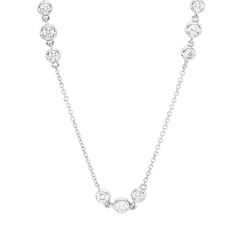 Modern Woman Collier Weißgold 18kt 1,14ct