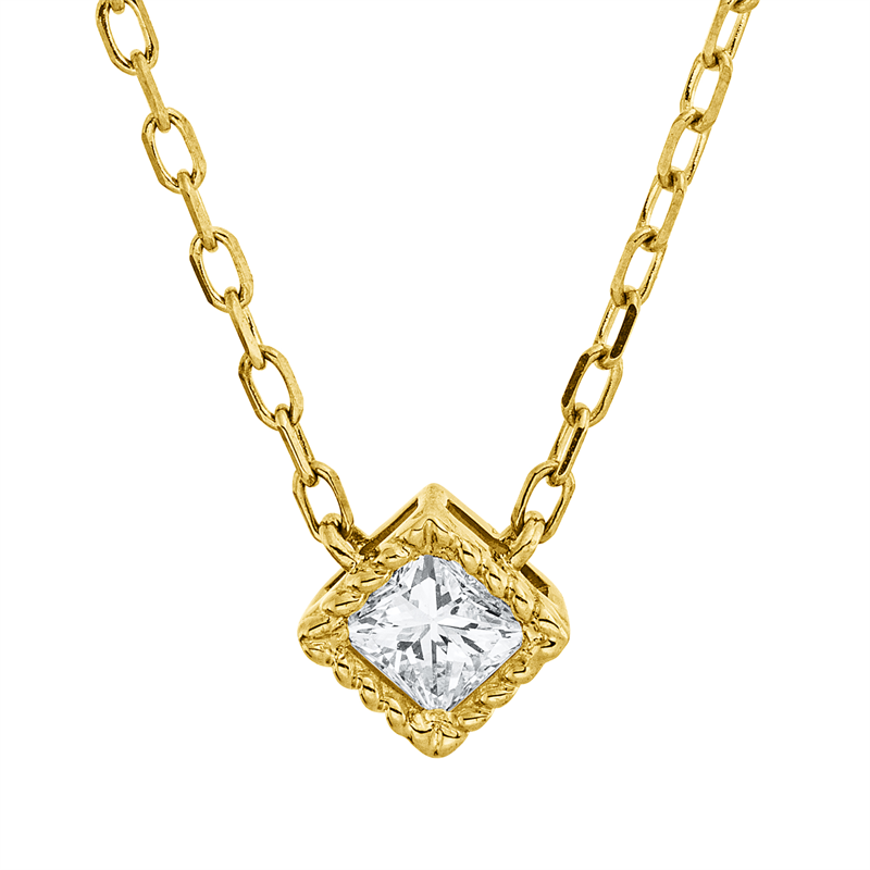 Modern Woman Collier Gelbgold 18kt 0,17ct