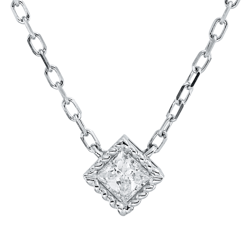 Modern Woman Collier Weißgold 18kt 0,15ct
