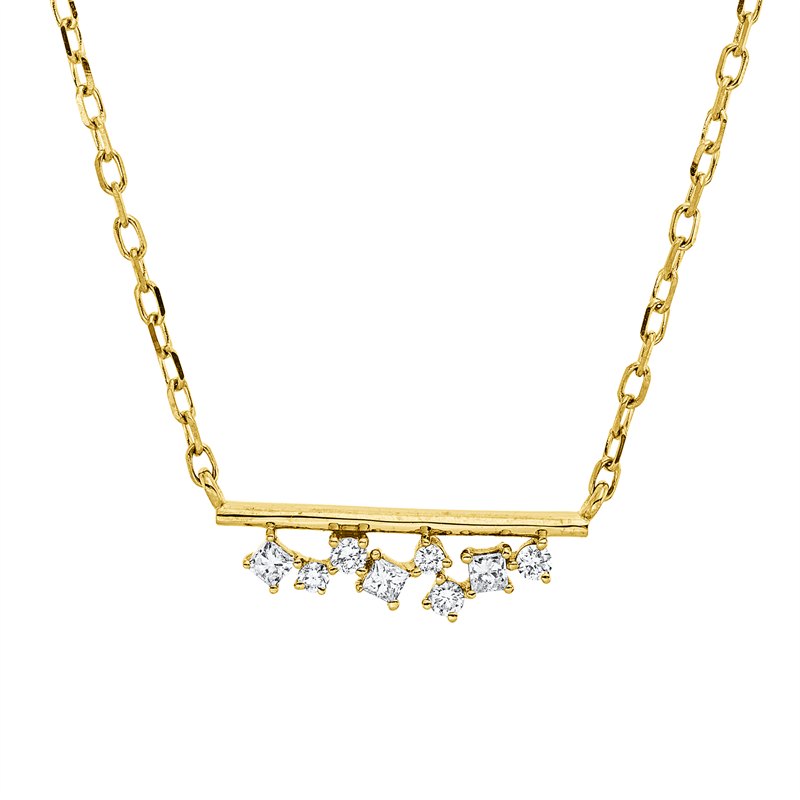 Modern Woman Collier Gelbgold 18kt Ref-4R258