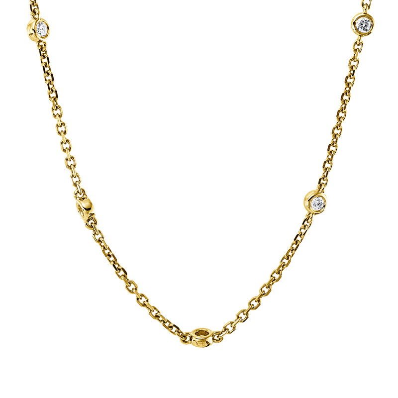 Modern Woman Collier Gelbgold 18kt 0,65ct