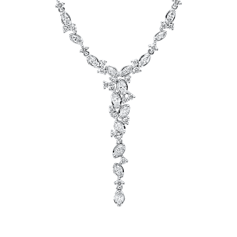 Modern Woman Collier Weißgold 18kt Ref-4R305