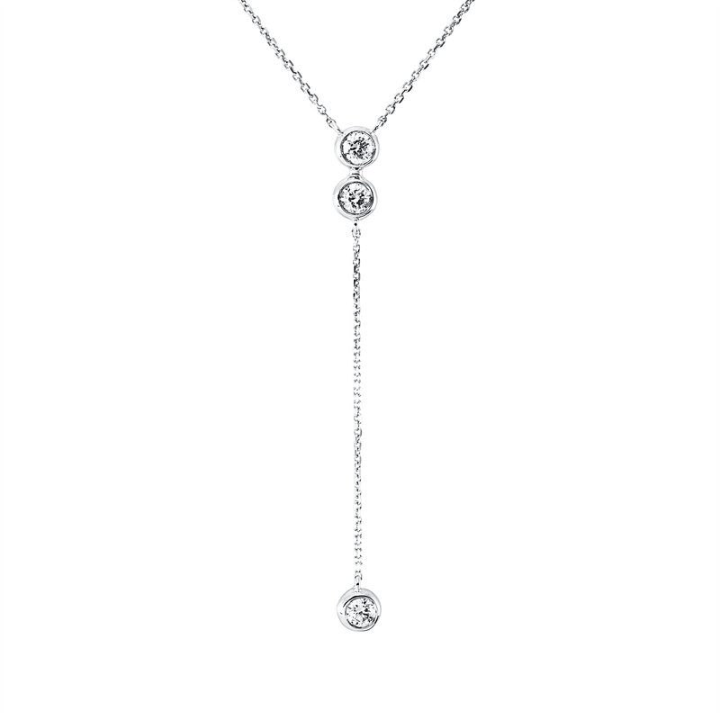 Modern Woman Collier Weißgold 18kt Ref-4R317