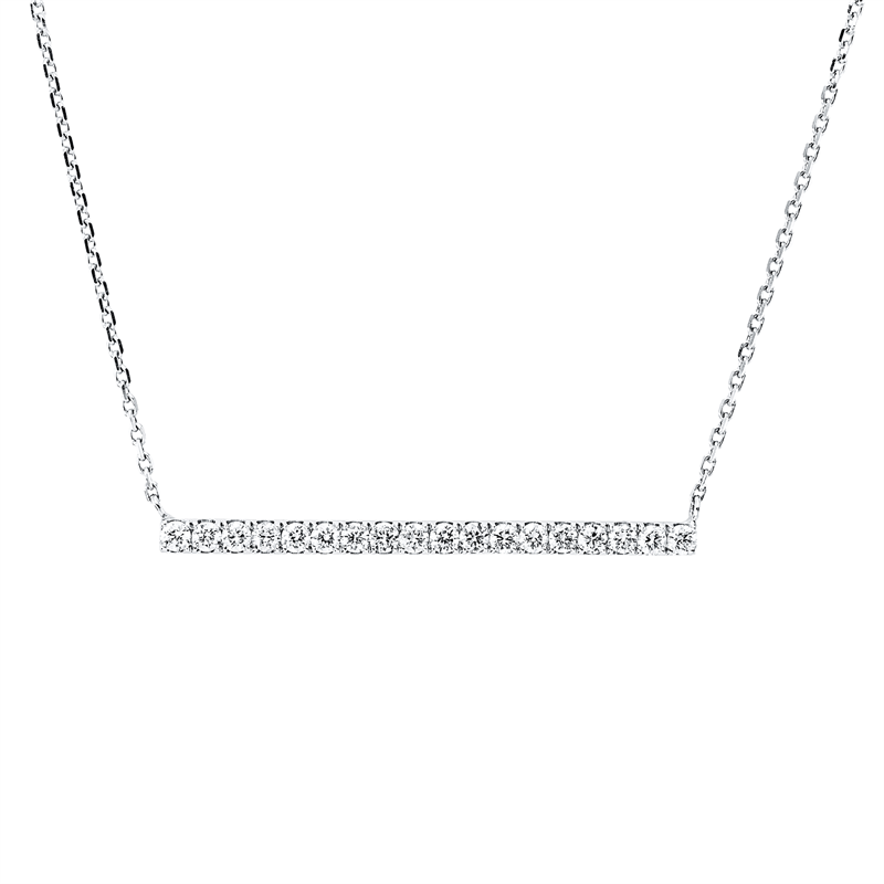 Modern Woman Collier Weißgold 18kt Ref-4R321