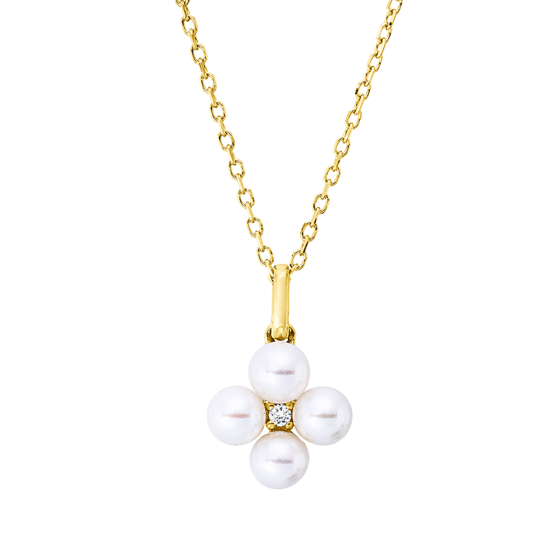 Perle Collier Gelbgold 18kt Ref-4R335