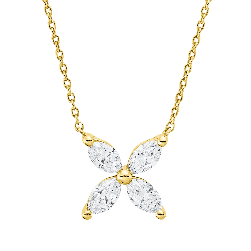 Modern Woman Collier Gelbgold 18kt Ref-4R360