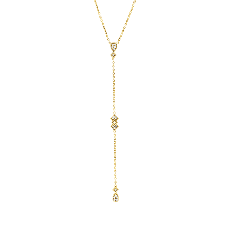 Modern Woman Collier Gelbgold 18kt Ref-4R365