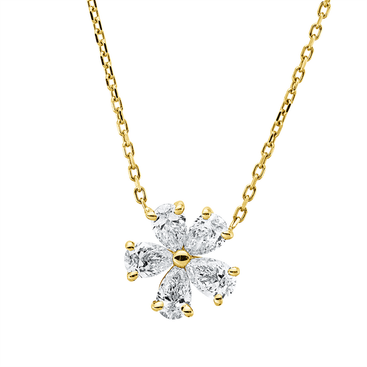 Modern Woman Collier Gelbgold 18kt Ref-4R377