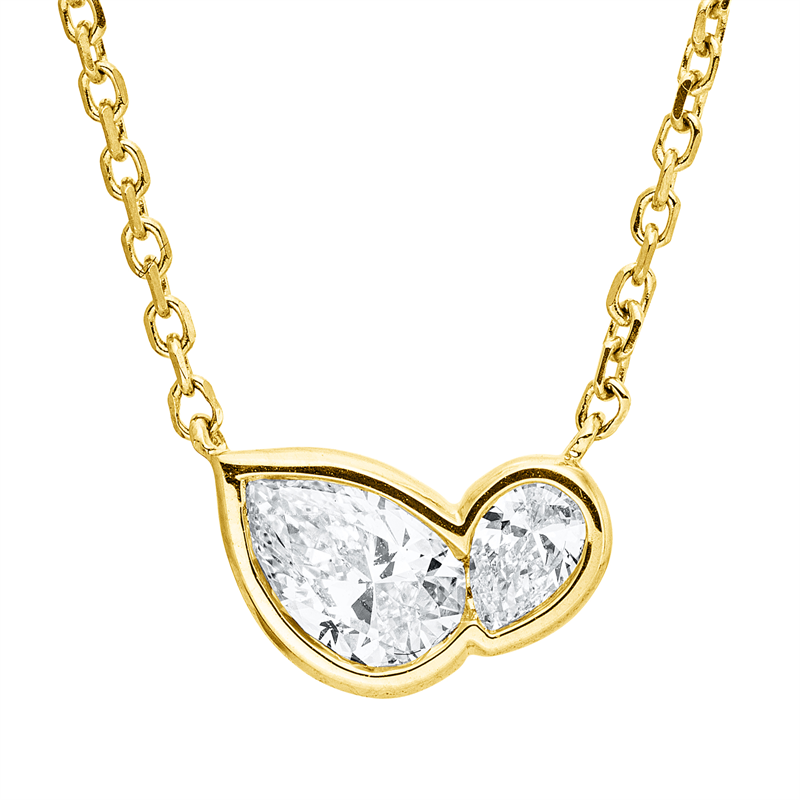 Modern Woman Collier Gelbgold 18kt Ref-4R408