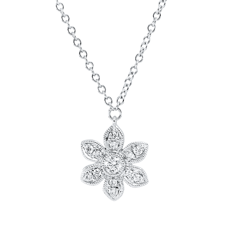 Symbol Collier Weißgold 18kt Ref-4R659