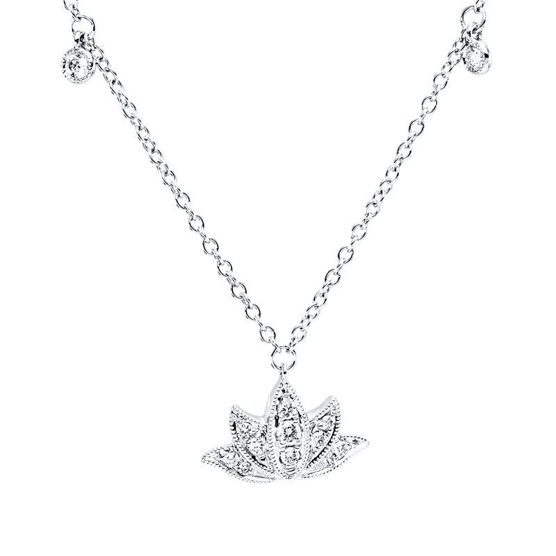 Modern Woman Collier Weißgold 18kt Ref-4R660