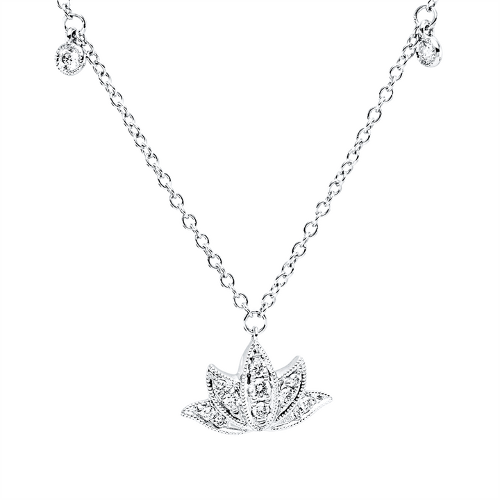 Modern Woman Collier Weißgold 18kt Ref-4R660
